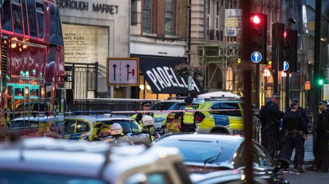 London attack: Macron and Turnbull lead world condemnation