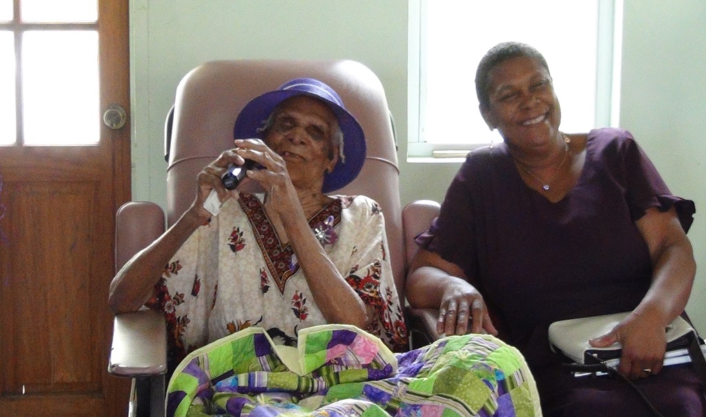 Centenarian implores young persons to look after older ones