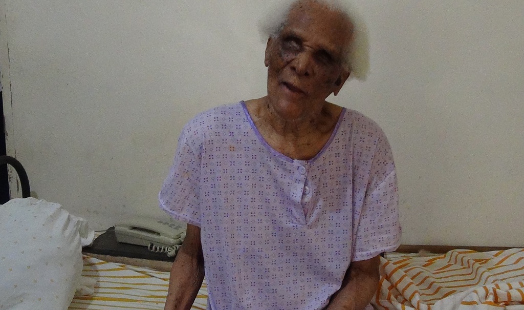 Blind Eileen on the Brink of Turning a Century