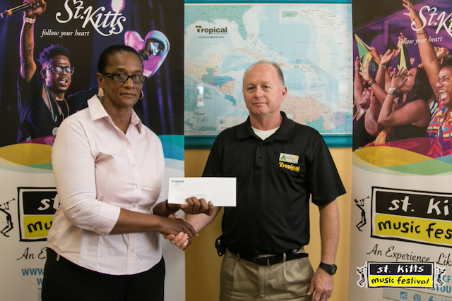 Platinum sponsor Tropical Shipping supports  St. Kitts Music Festival