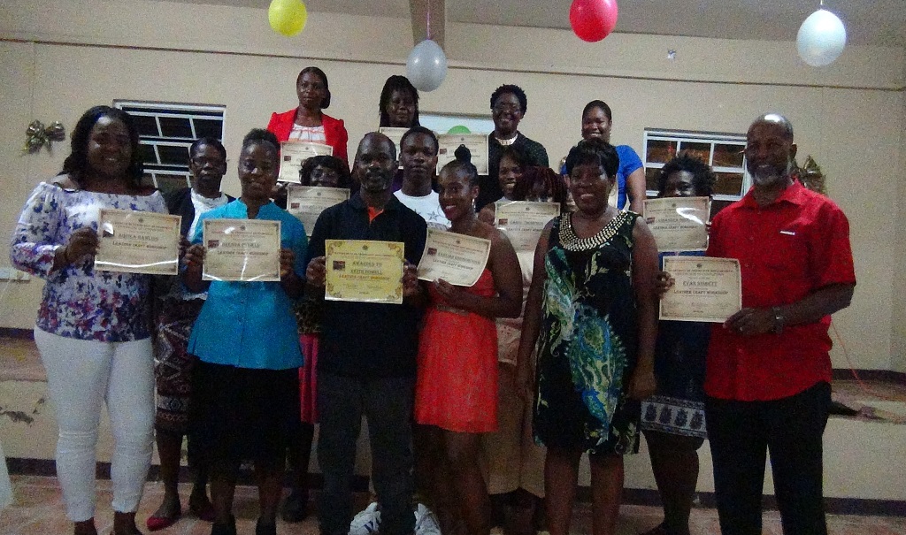 Sixteen Graduate from Leather Craft Workshop