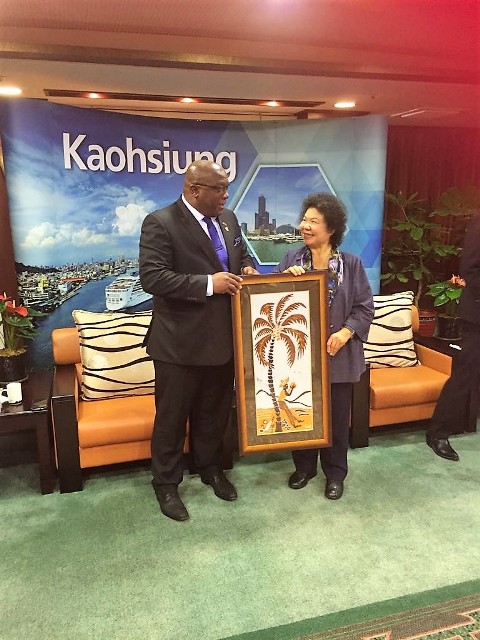 Prime Minister Harris Makes Courtesy Call on Mayor of Kaohsiung City, Republic of China
