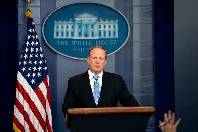 Sean Spicer Resigns as White House Press Secretary