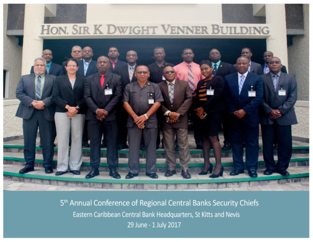 ECCB Hosts 5th Annual Conference of Regional Central Banks Security Chiefs