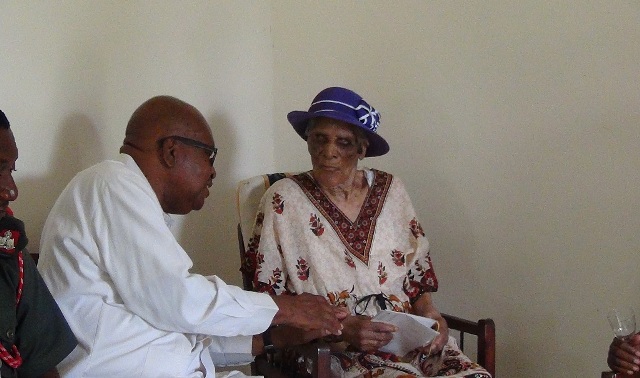 Governor General Makes Significant Visit to Centenarian