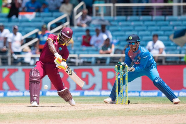 Lewis Blitz Blows Away India