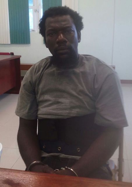 St. Maarten Fugitive Captured By Local Police during an Operation at   Cranstoun Bay