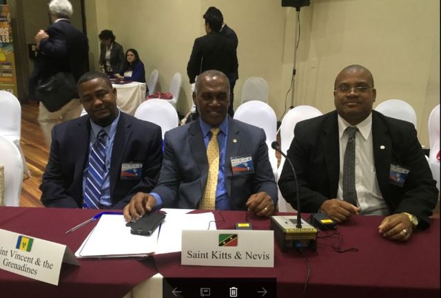 Honorable Senior Minister Amory leads delegation to forum on Labour Migration