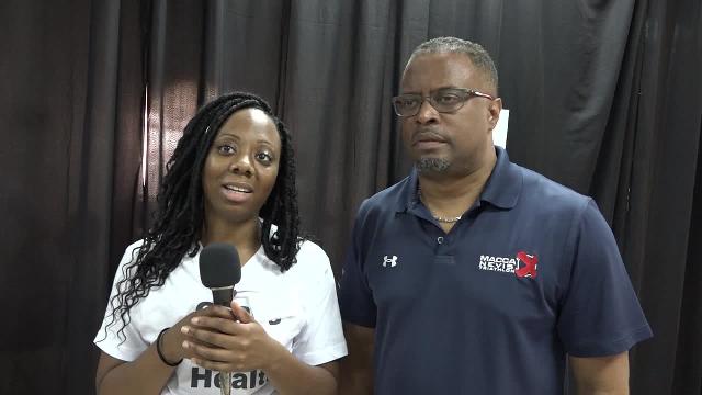 Nevis Health Minister thanks Barrels For Change founder for staging health fair