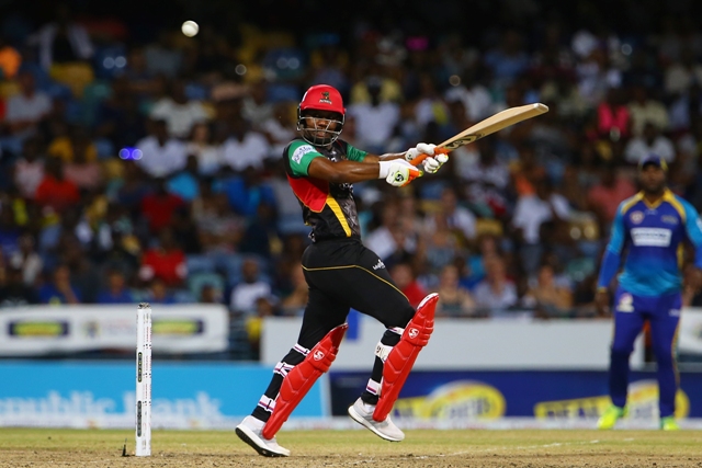 St Kitts and Nevis Patriots 129-0 (Lewis 97*, Gayle 22*) beat Barbados Tridents 128-9 (Webster 32, Pooran 21, Brathwaite 4-15)
