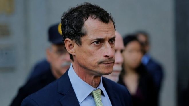 Anthony Weiner jailed for 21 months for sexting underage girl
