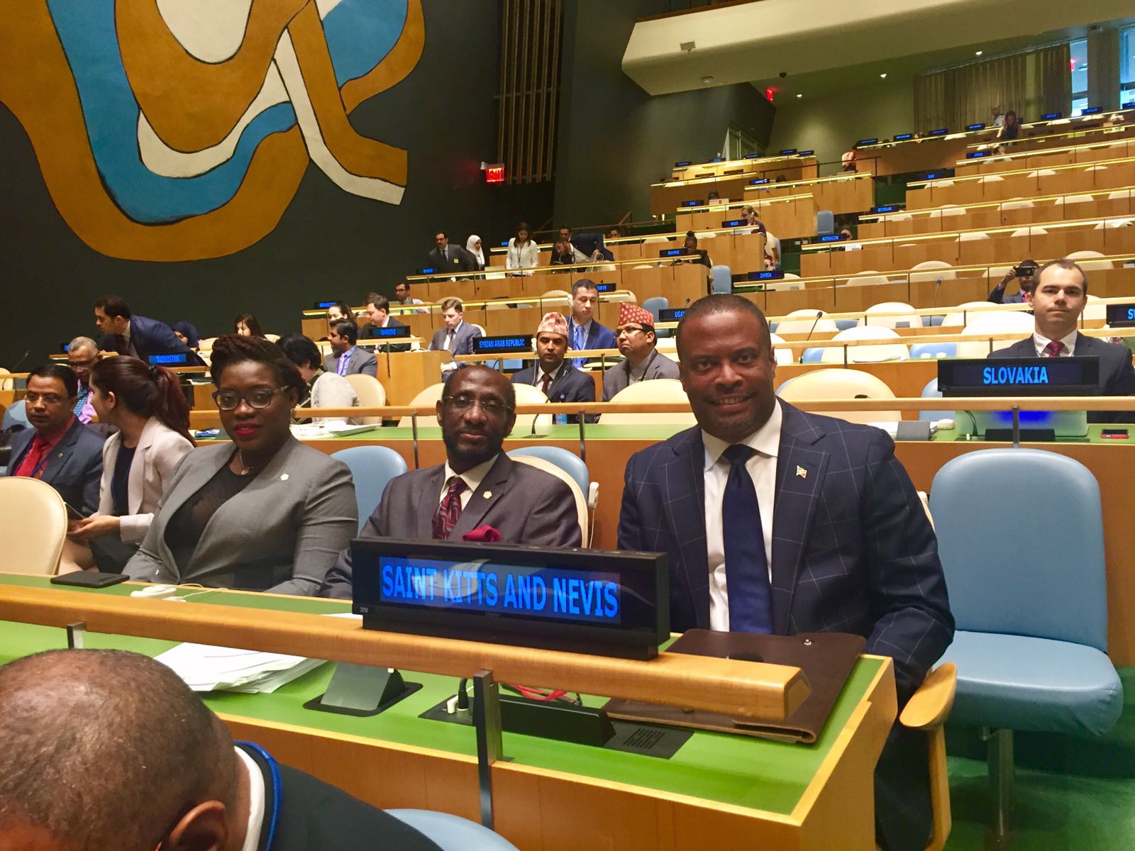 Foreign Minister Brantley Set to Deliver Speech at 72nd Session of United Nations General Assembly