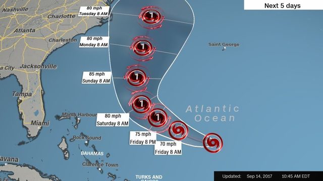 Three storms raging in Atlantic — with one aiming for Irma’s path Irma victims may be hit with hurricane conditions