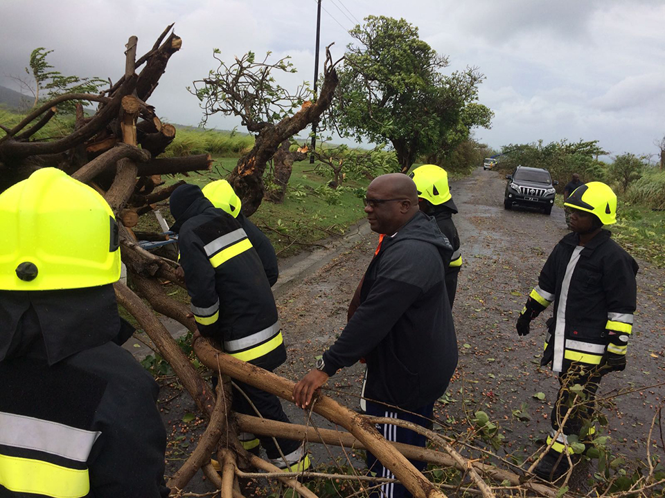 PM Harris Thankful No Lives Were Lost During the Passage of Hurricane Irma