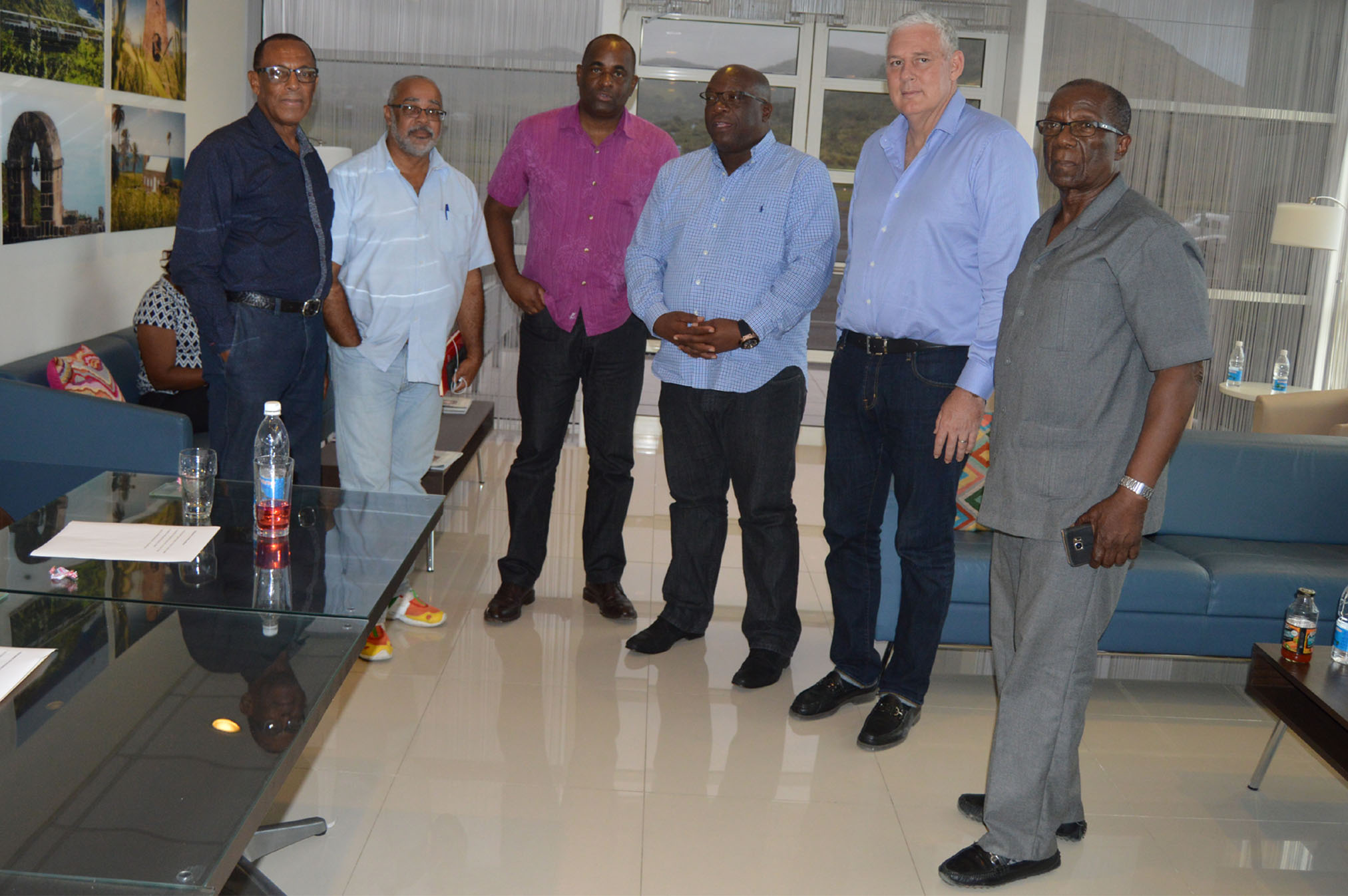 PM Harris praises sub-regional leaders for the unprecedented response after Hurricane Irma