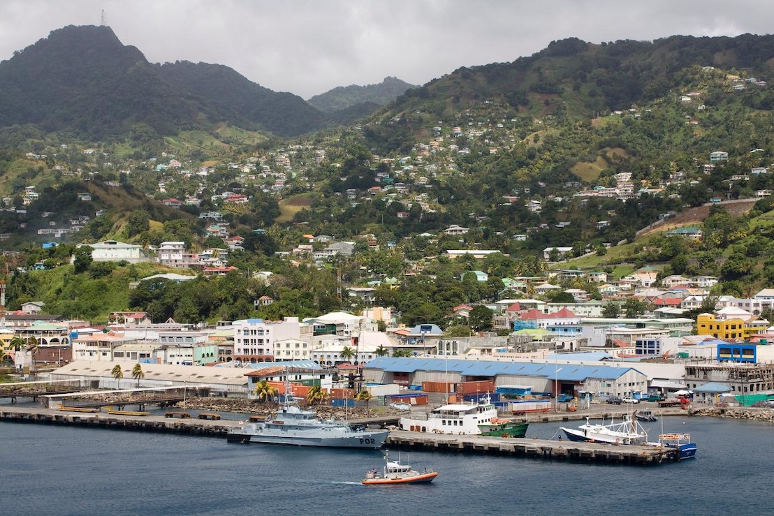 SVG Relief vessel delivering critical emergency supplies to the British Virgin Islands