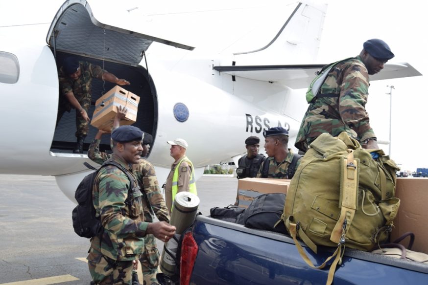 St. Kitts-Nevis Police Deployed In Dominica Eager to Connect With Family Members