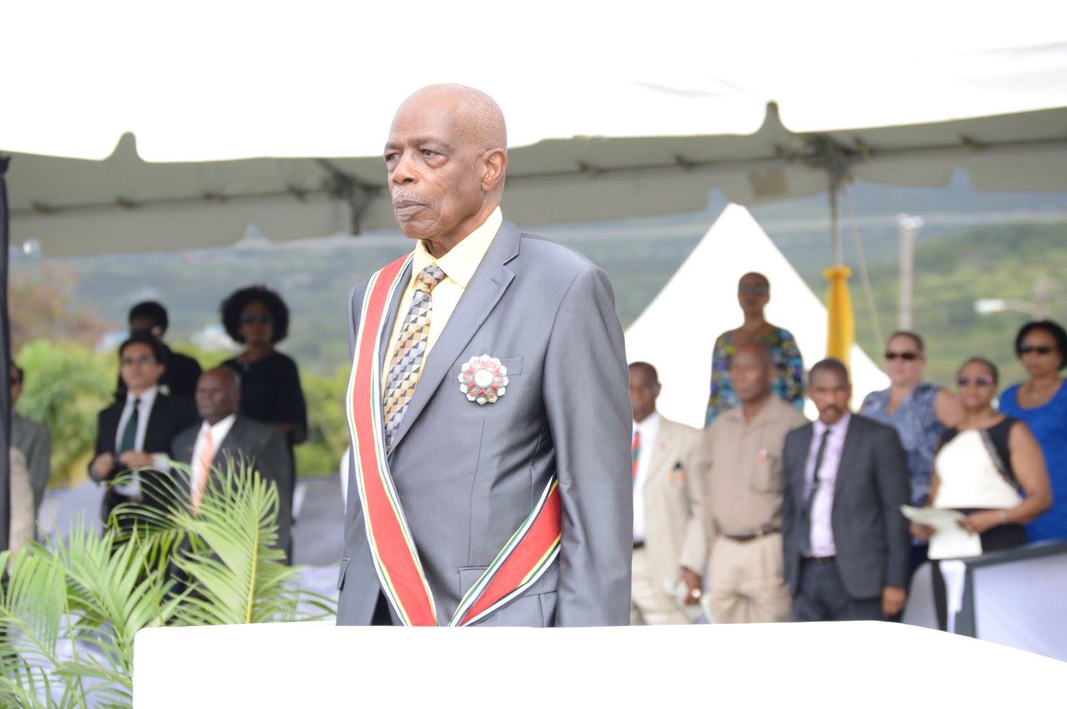 Dr The Rt. Excellent And Rt. Hon. Sir Kennedy A. Simmonds K.C.M.G., M.B., B.S., D.A., F.A.C.A., PHD.  Address to the Youth On National Heroes Day