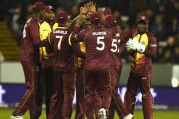 Gayle and Lewis set the agenda as West Indies outmuscle England