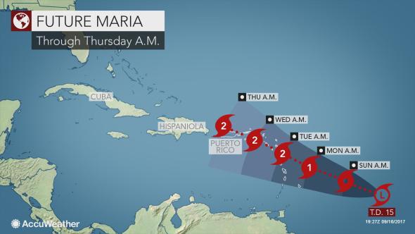 Antigua & Barbuda Under Hurricane Watch