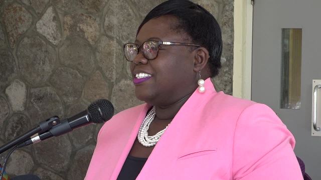 Junior Minister Hazel Brandy-Williams publicly applauds caregivers of elderly for taking care of the elderly