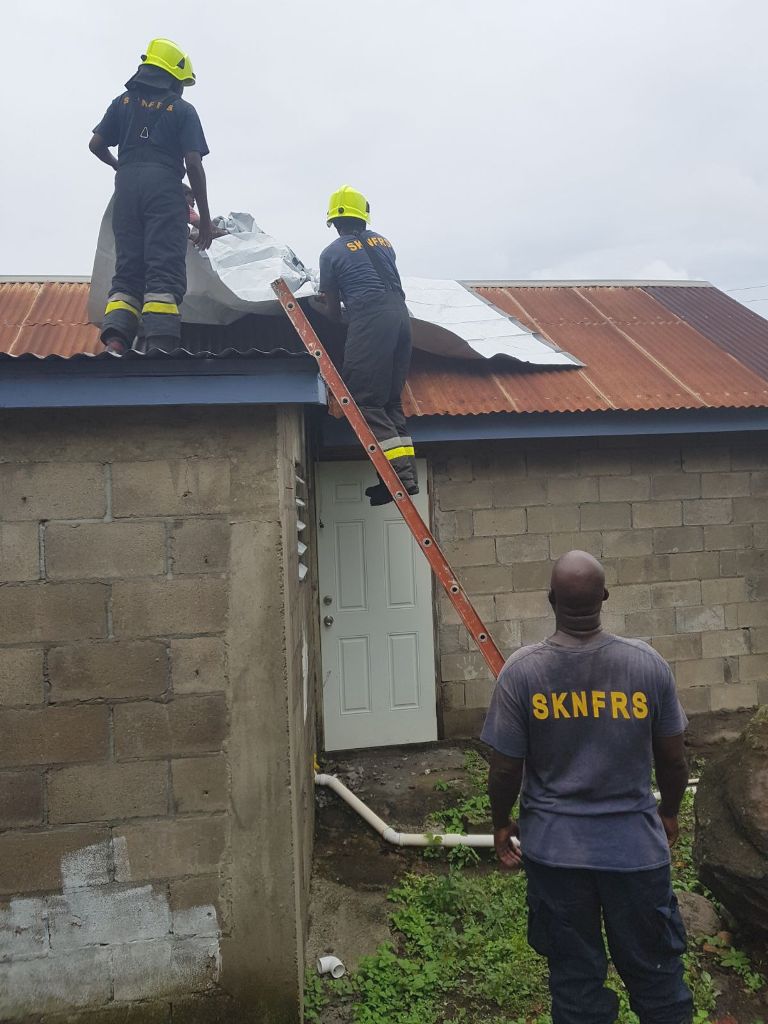 Fire and Rescue Services Lends Helping Hand to Hurricane-Affected Senior Citizen