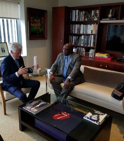 President Clinton Commends Pm Harris’ Leadership on the Promotion of Women’s Health