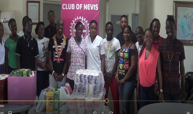Nevis Roteract Club Reaches out to residents of the Flamboyant Nursing Home