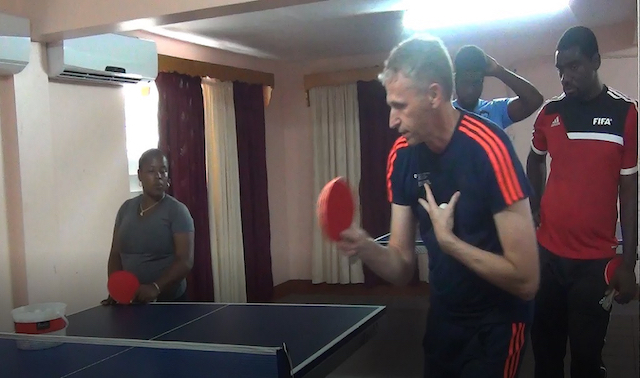 Table tennis Comes to Nevis