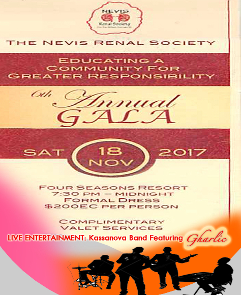 The Nevis Renal Society 6th Annual GALA.