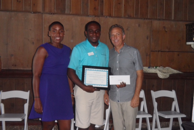 Nationals receive awards from Christophe Harbour