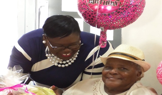 Louvina Daniel Makes 90