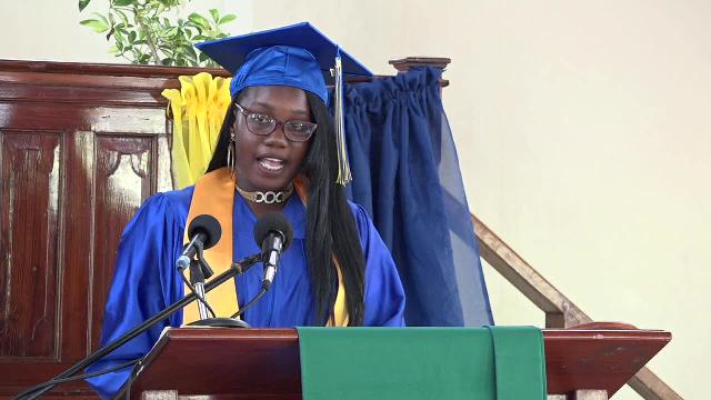GSS 2017 Valedictorian tells fellow graduands to make wise choices moving forward