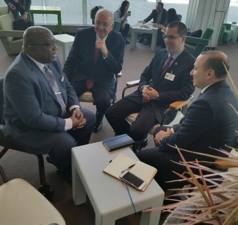 PM Harris carries out an active bilateral agenda at UN meeting