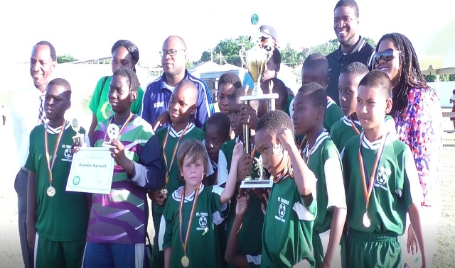 St. Thomas’ Primary –2017 Football Champs On Nevis