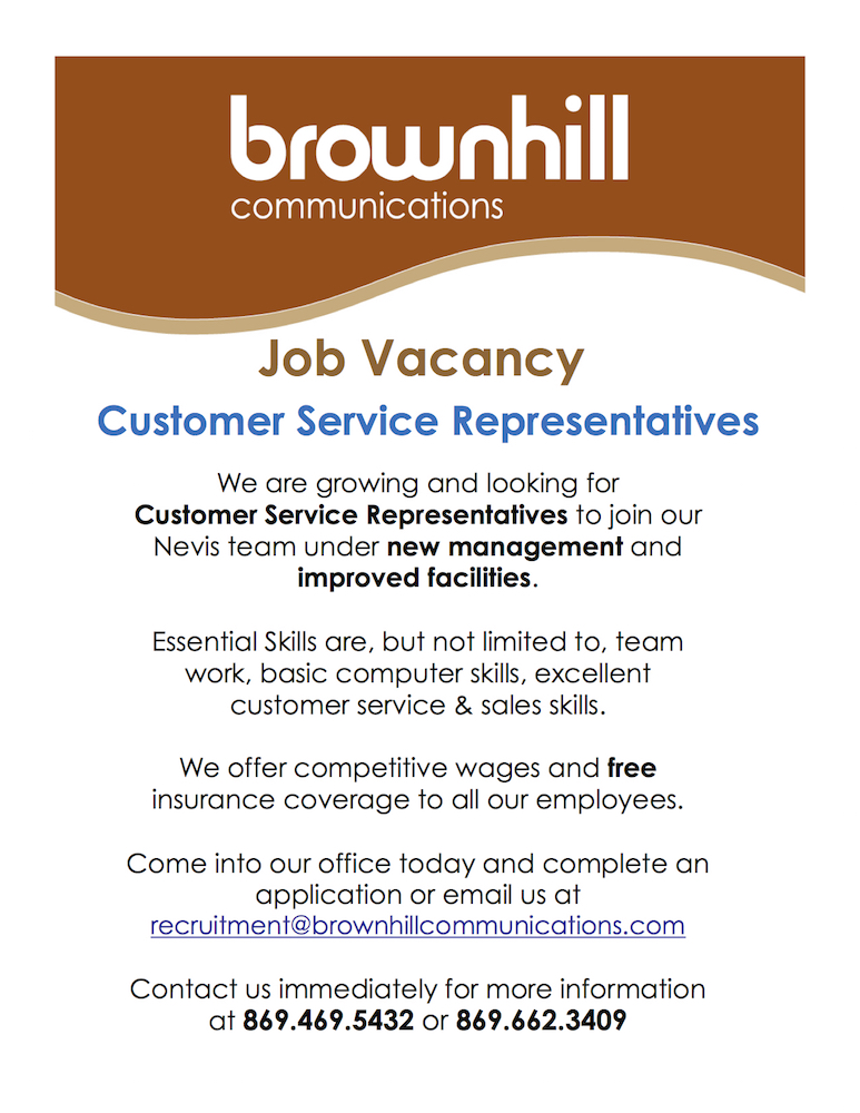 Brown Hill Communications: Job Vacancy