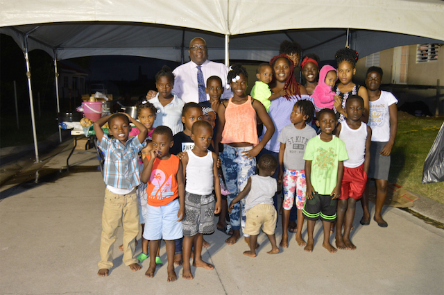 PM Harris thanks volunteers who bring Christmas cheer to children in his Constituency