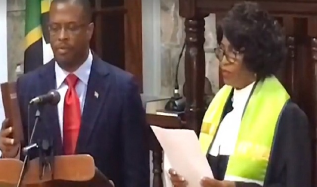 Nevis’ Fourth Premier Sworn Into Office