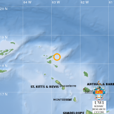 Strong tremor jolts St. Kitts and Nevis