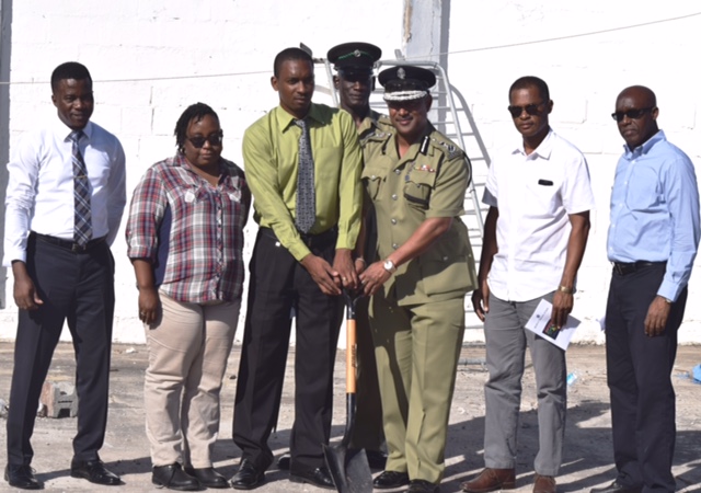 Police Sports Club Break Ground On Site for Police Gym and Office Spaces