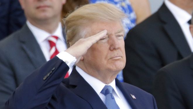 Trump tells Pentagon to plan military parade in Washington