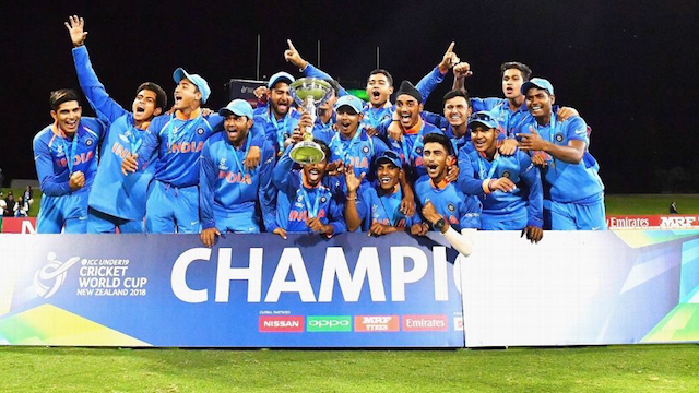 Manjot Kalra leads India Under-19 to World Cup glory