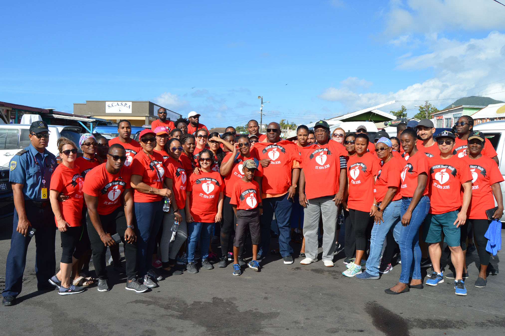 Health Minister lauds Ross University School of Medicine for launching health walks