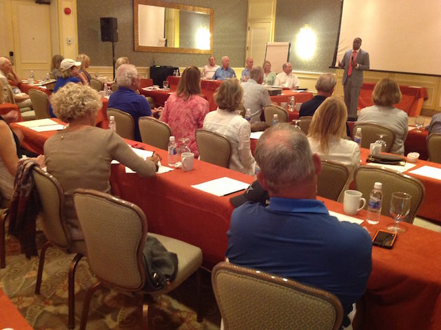 Premier of Nevis meets with Four Seasons Homeowners Association