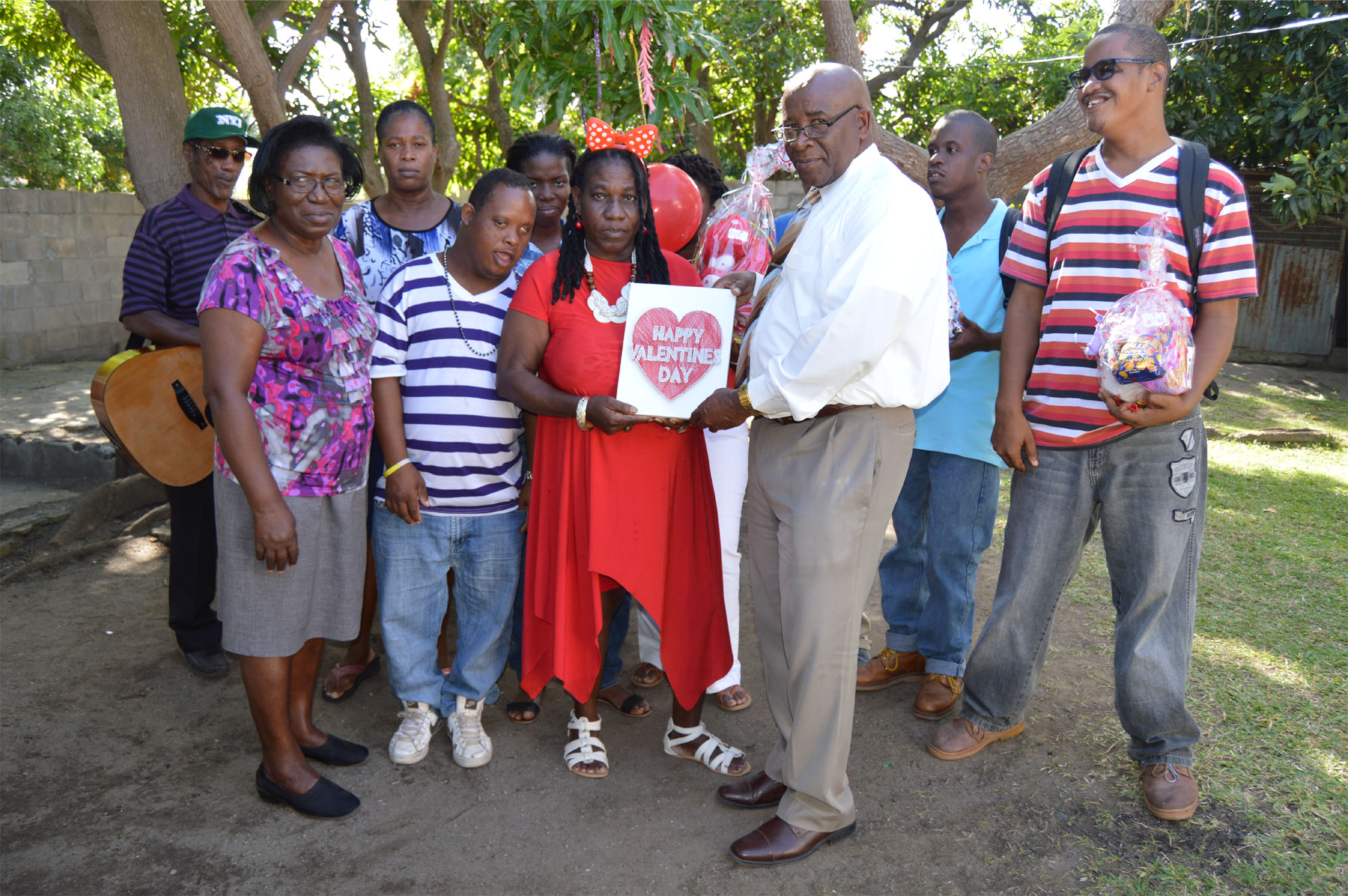 Colourful Valentine’s Day celebration at Ade’s Place thanks to S.T.E.P.