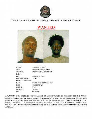WANTED BY THE POLICE