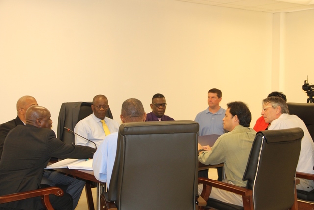 ICOMOS Delegates Pay Courtesy call on NIA Ministers