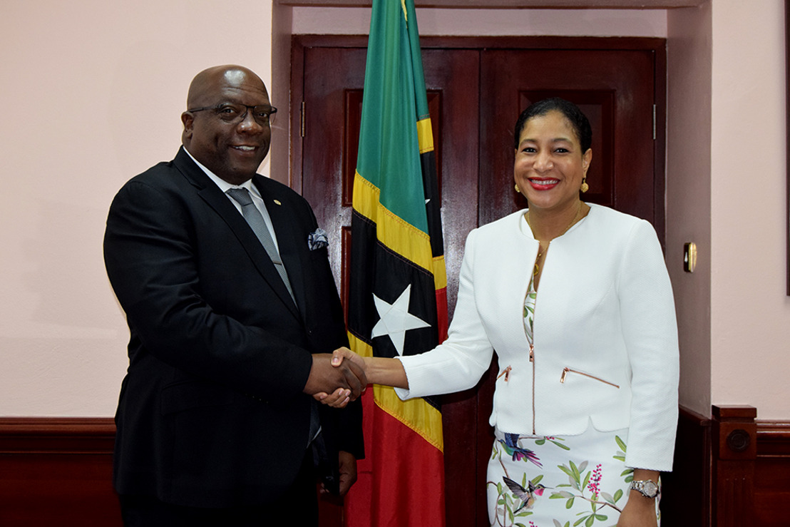 PM Harris briefed on efforts to delist St. Kitts and Nevis from EU’s non-cooperative tax jurisdictions