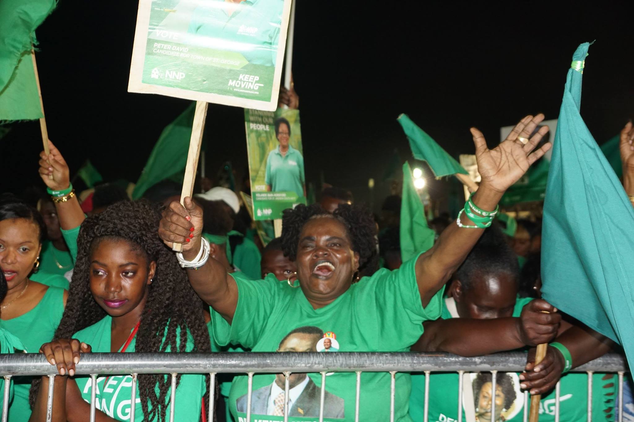 Prime Minister Dr Mitchell leads NNP to historic victory