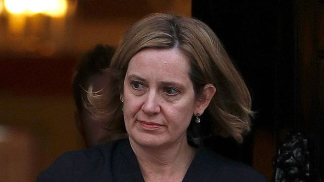 Amber Rudd resigns as home secretary